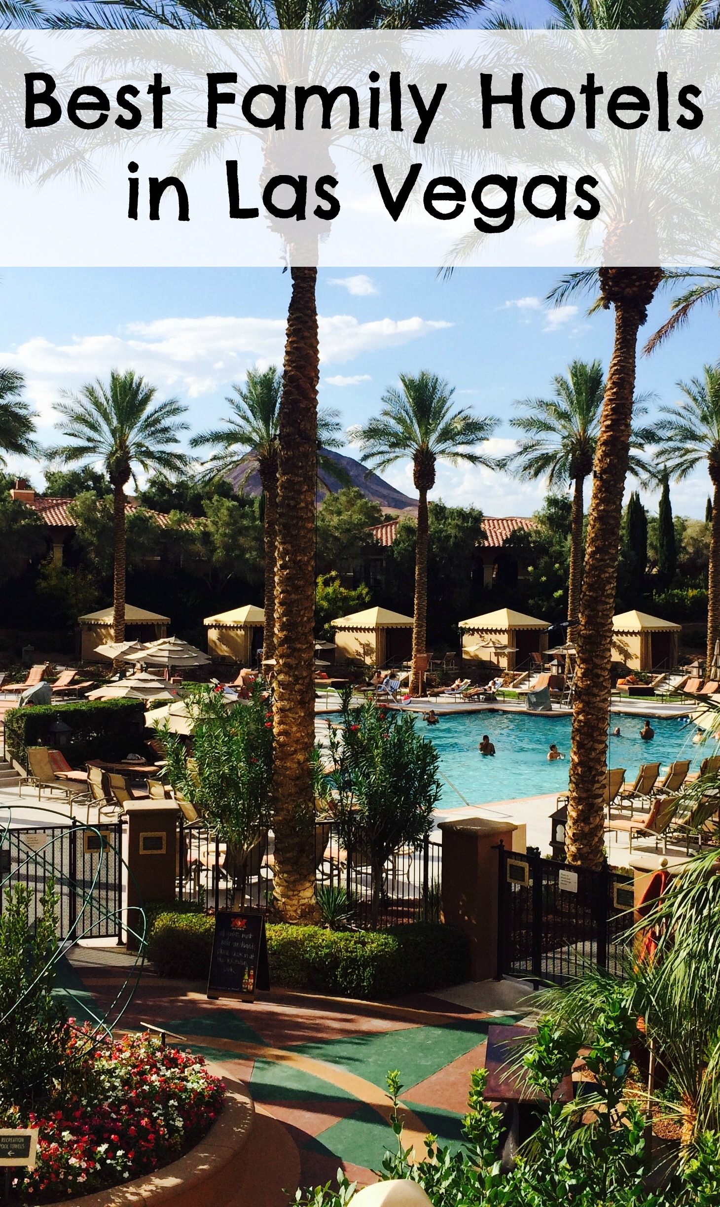 Vegas with Kids. JW Marriott Las Vegas Resort & Spa — FORTINI