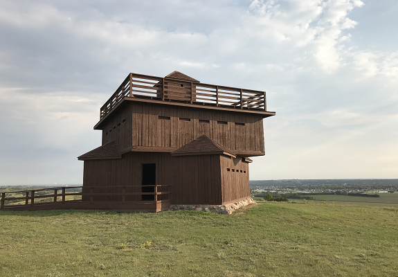 Fort McKeen at Fort Abraham Lincoln State Park