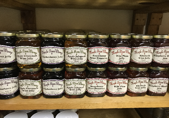 Jellies & Preserves at Maple River Winery