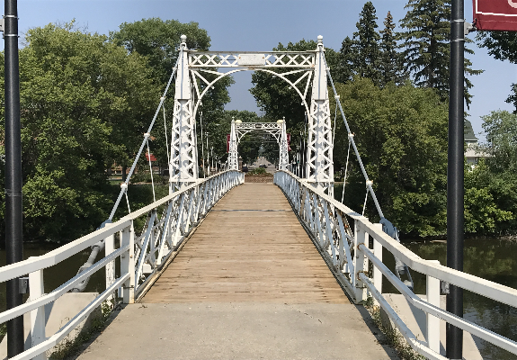 VCSU Foot Bridge in Valley City, ND